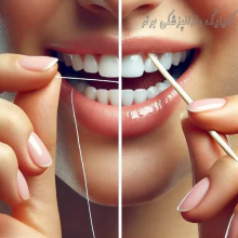  انتخاب بین خلال دندان و نخ دندان